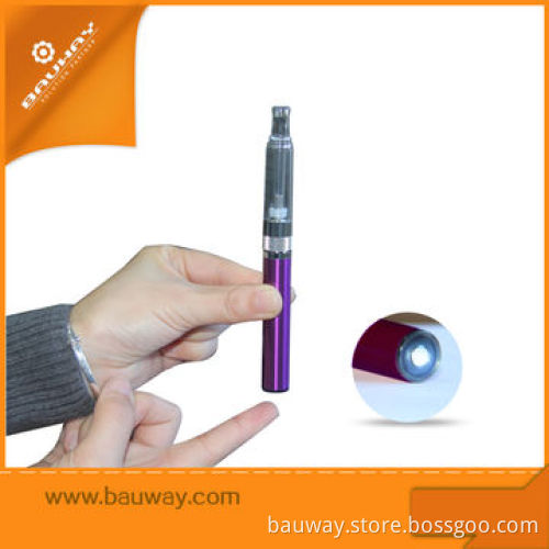 Electronic cigarette ego patented iTouch battery, work by skin touching, no button, 7 colors